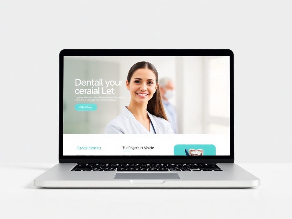 Exemple de site pour cabinet dentaire