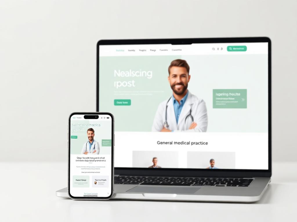 Exemple de site pour cabinet médical